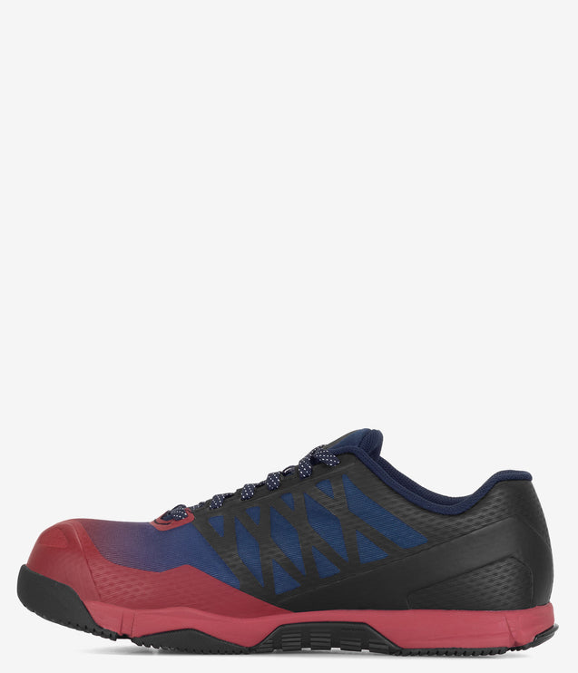Reebok Speed TR Composite Toe Athletic Work Shoe - Red/Black