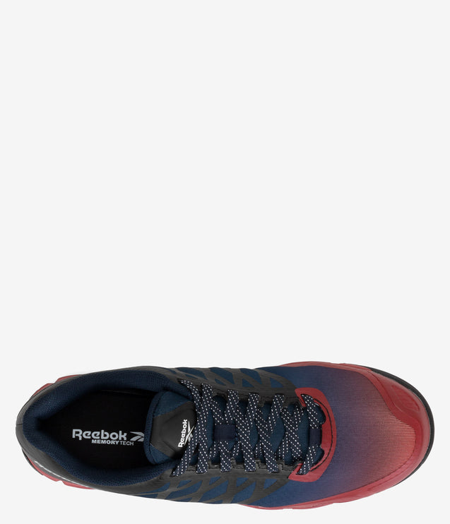 Reebok Speed TR Composite Toe Athletic Work Shoe - Red/Black