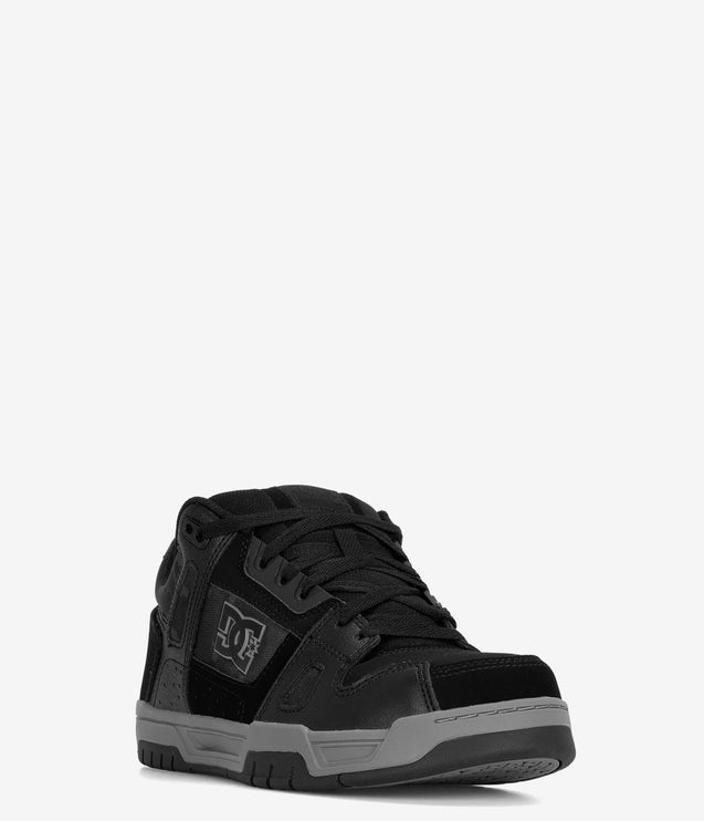 DC Work Crew Stag Composite Toe Work Shoe - Black/Grey