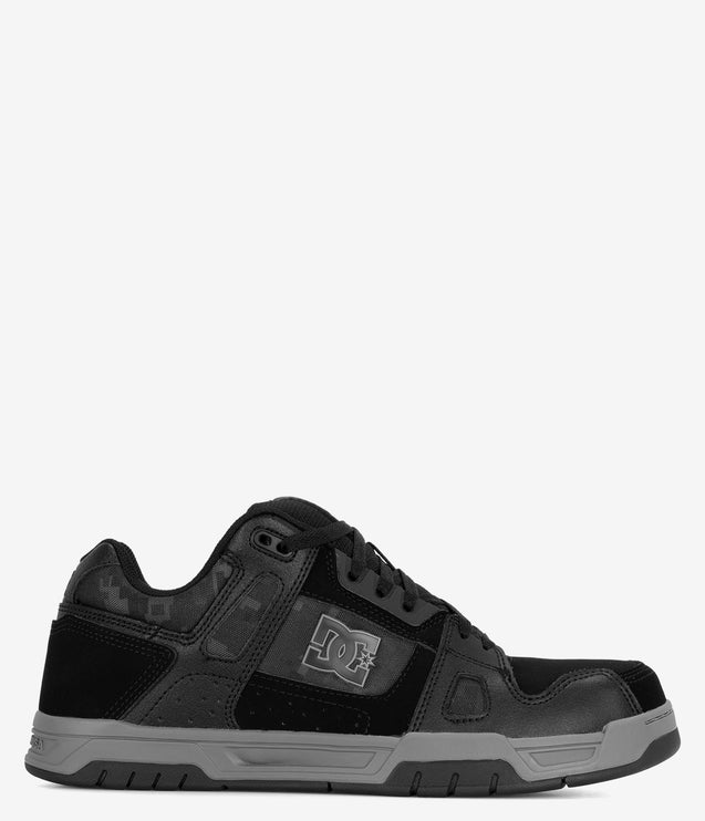DC Work Crew Stag Composite Toe Work Shoe - Black/Grey