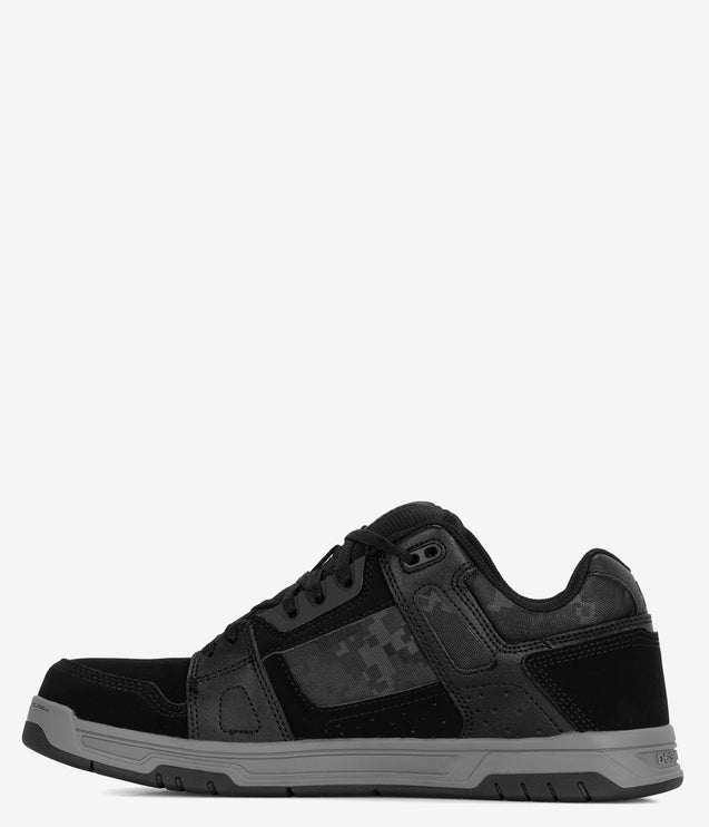 DC Work Crew Stag Composite Toe Work Shoe - Black/Grey