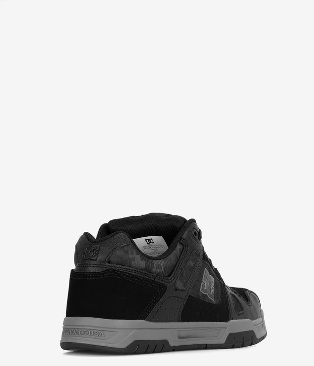 DC Work Crew Stag Composite Toe Work Shoe - Black/Grey
