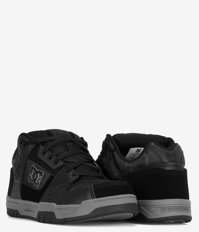 DC Work Crew Stag Composite Toe Work Shoe - Black/Grey