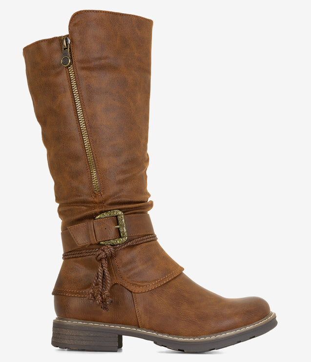 Patrizia by Spring Step Kabuta-Boota Boots - Brown