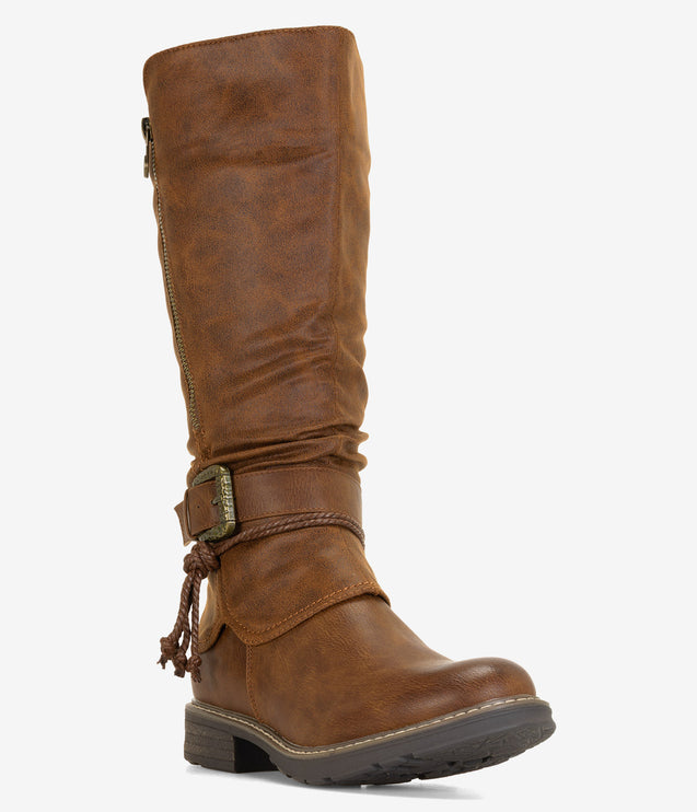 Patrizia by Spring Step Kabuta-Boota Boots - Brown