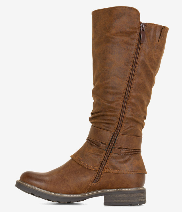 Patrizia by Spring Step Kabuta-Boota Boots - Brown