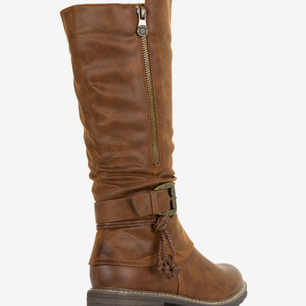 Patrizia by Spring Step Kabuta-Boota Boots - Brown