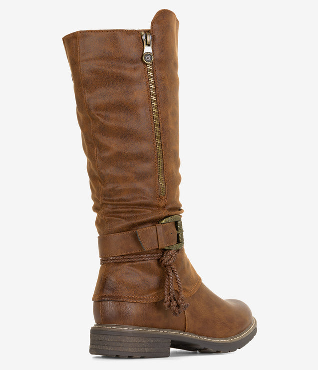 Patrizia by Spring Step Kabuta-Boota Boots - Brown