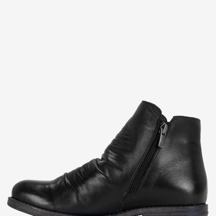 Spring Step Marquis Side Zip Boots - Black