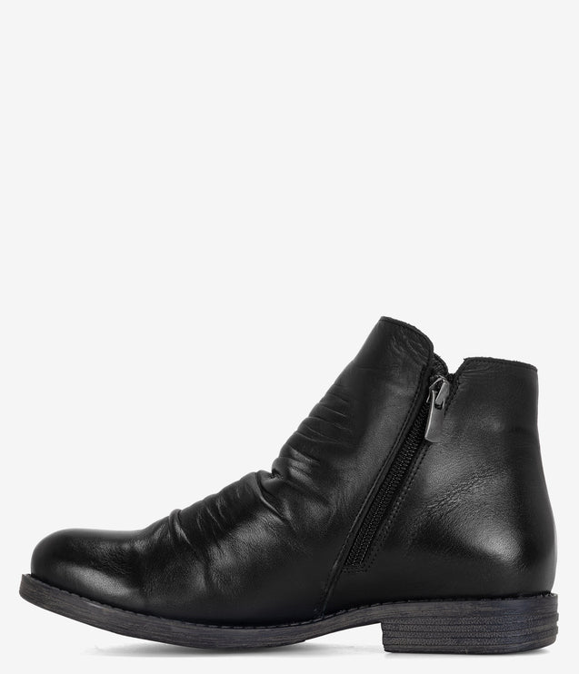 Spring Step Marquis Side Zip Boots - Black