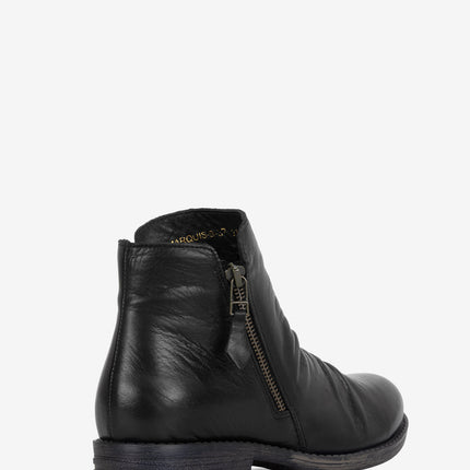 Spring Step Marquis Side Zip Boots - Black