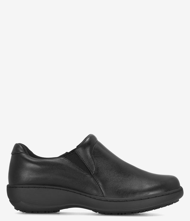 Spring Step Professional Woolin Slip-Resistant Slip-on Shoe - Black