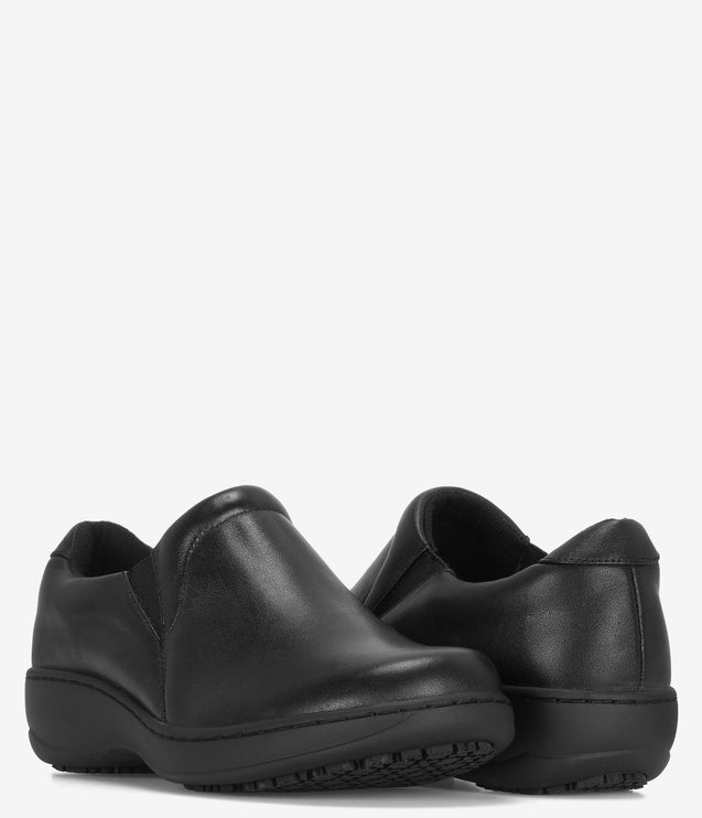 Spring Step Professional Woolin Slip-Resistant Slip-on Shoe - Black