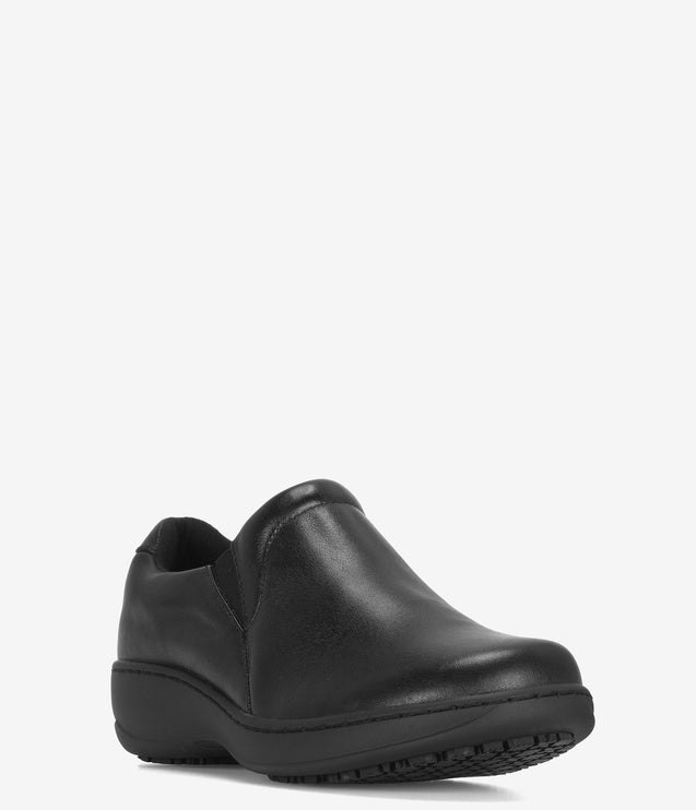 Spring Step Professional Woolin Slip-Resistant Slip-on Shoe - Black