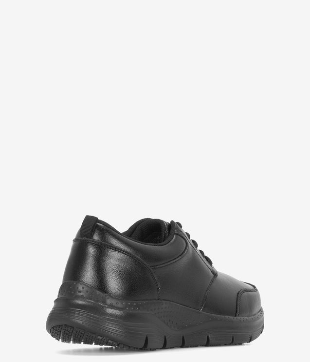 Spring Step Professional Hopkins Slip Resistant Lace-Up Shoe - Black