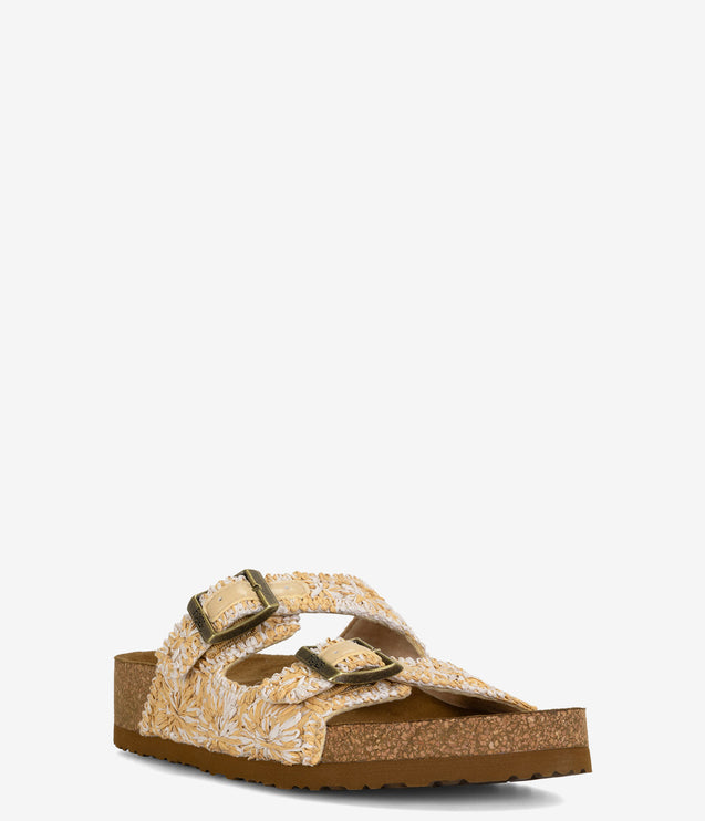 Flojos Chica Slide Sandal - Beige