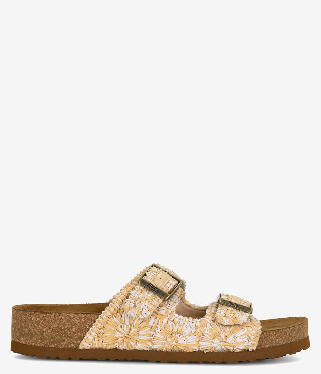 Flojos Chica Slide Sandal - Beige