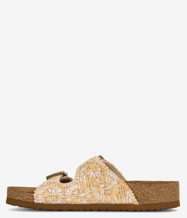 Flojos Chica Slide Sandal - Beige