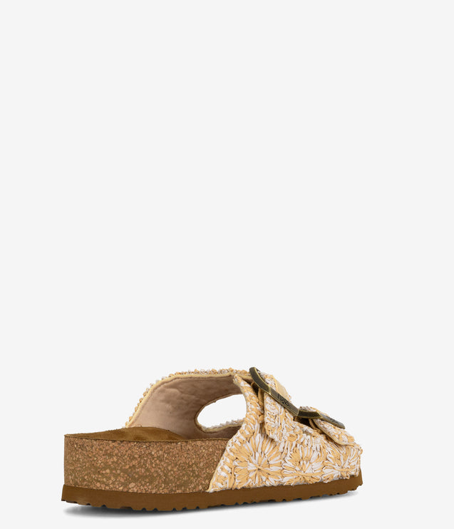 Flojos Chica Slide Sandal - Beige