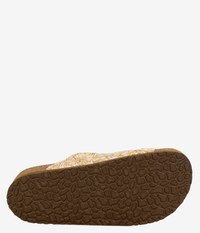 Flojos Chica Slide Sandal - Beige