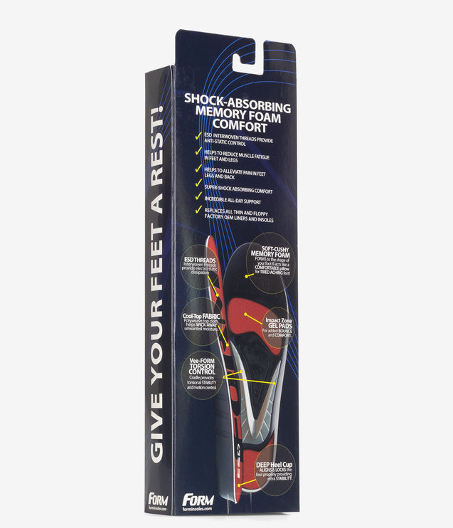 FORM Memory Foam ESD Insole - No Color