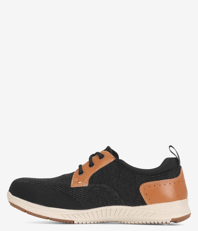 Florsheim Conway Composite Toe ESD Work Shoe - Black/Grey