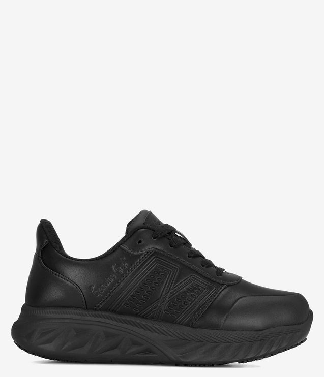 Genuine Grip 150 Slip-Resistant Comfort Athletic Shoe - Black