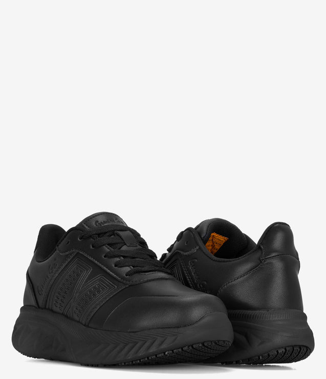 Genuine Grip 150 Slip-Resistant Comfort Athletic Shoe - Black