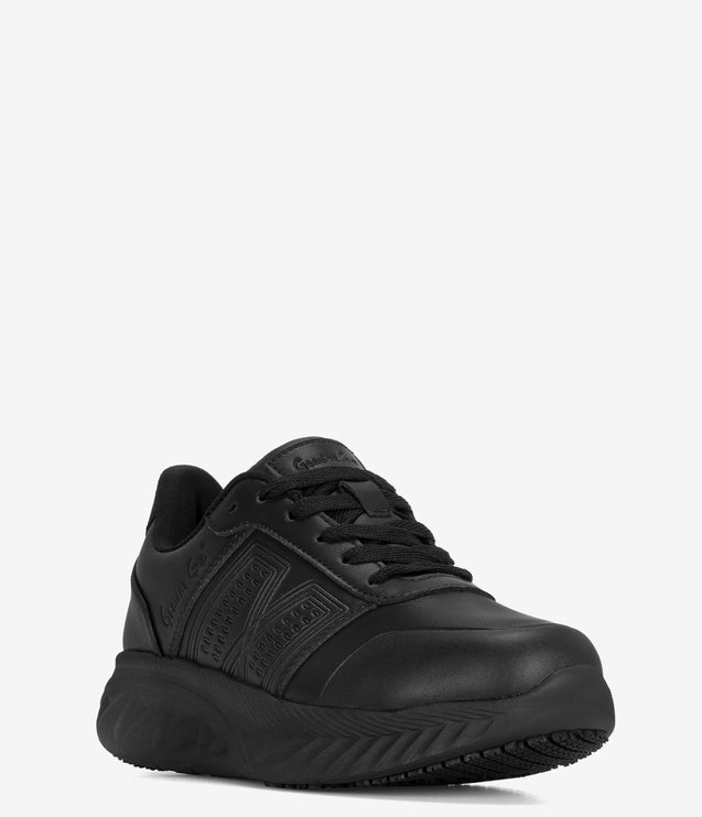 Genuine Grip 150 Slip-Resistant Comfort Athletic Shoe - Black