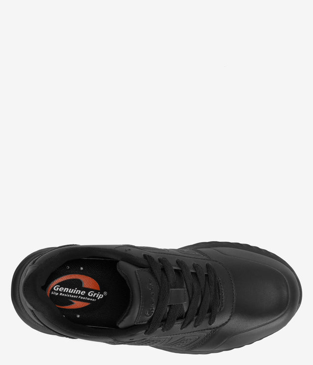 Genuine Grip 150 Slip-Resistant Comfort Athletic Shoe - Black