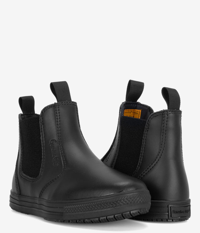 Genuine Grip Chelsea Pull-on Slip Resistant Boots - Black