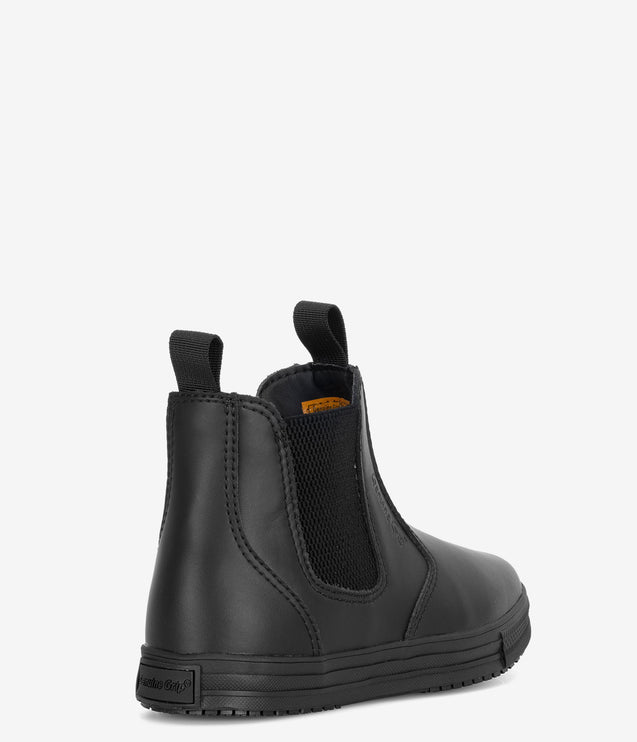 Genuine Grip Chelsea Pull-on Slip Resistant Boots - Black