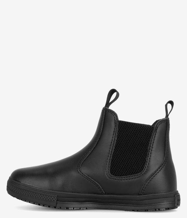 Genuine Grip Chelsea Pull-on Slip Resistant Boots - Black