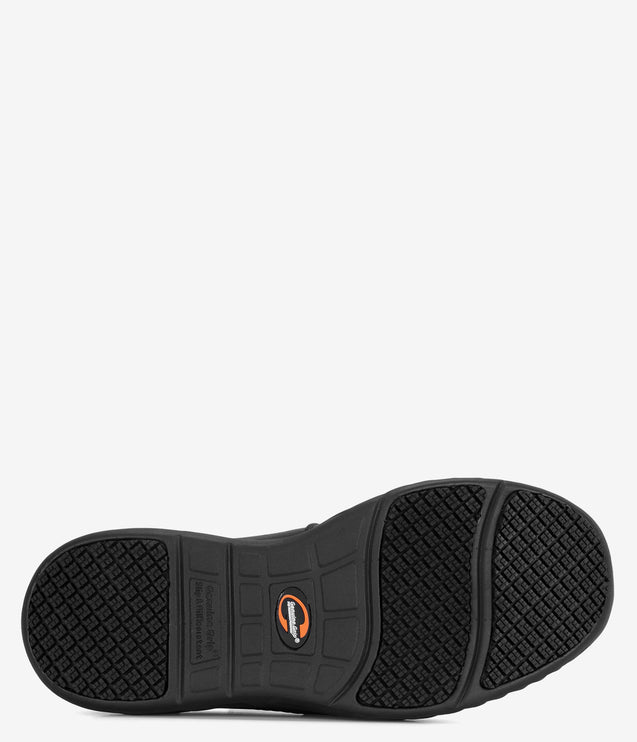 Genuine Grip 1401 Comp Toe Slip-Resistant Comfort Slip-On - Black