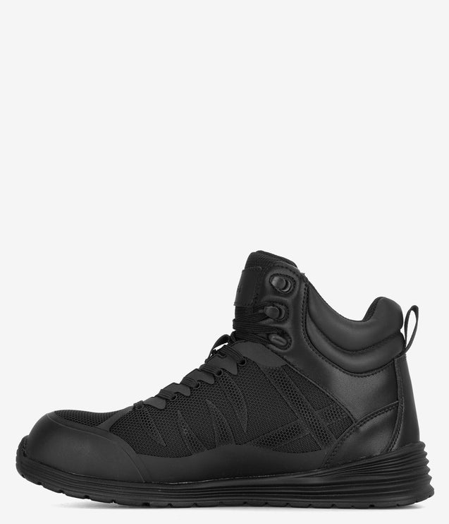 S Fellas by Genuine Grip Fangs 6" SD Composite Toe PR High Top Sneaker - Black