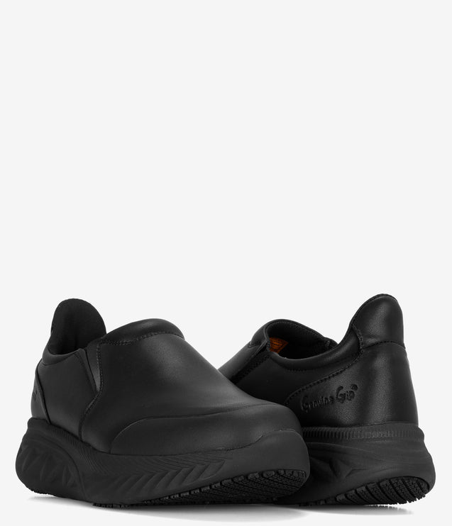 Genuine Grip 1400 Slip-Resistant Comfort Slip-On - Black