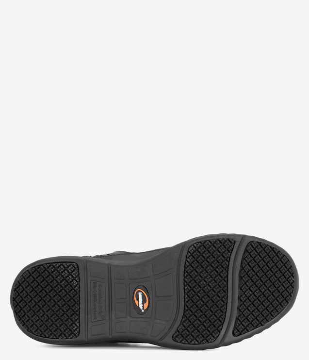 Genuine Grip Shielder Zipper Lock Slip Resistant High Top - Black