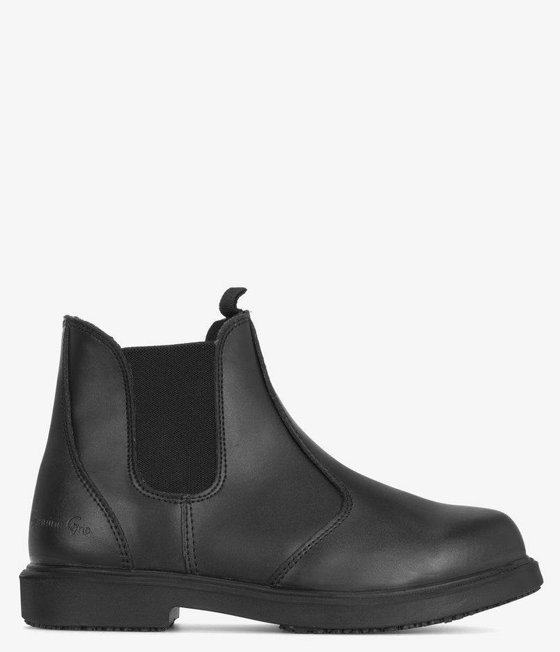 Genuine Grip Chelsea Slip Resistant Work Boot - Black
