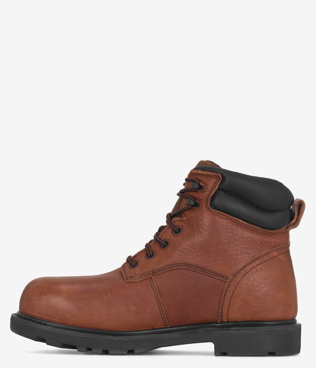 Iron Age Hauler 6" Composite Safety Toe Waterproof Work Boot - Brown