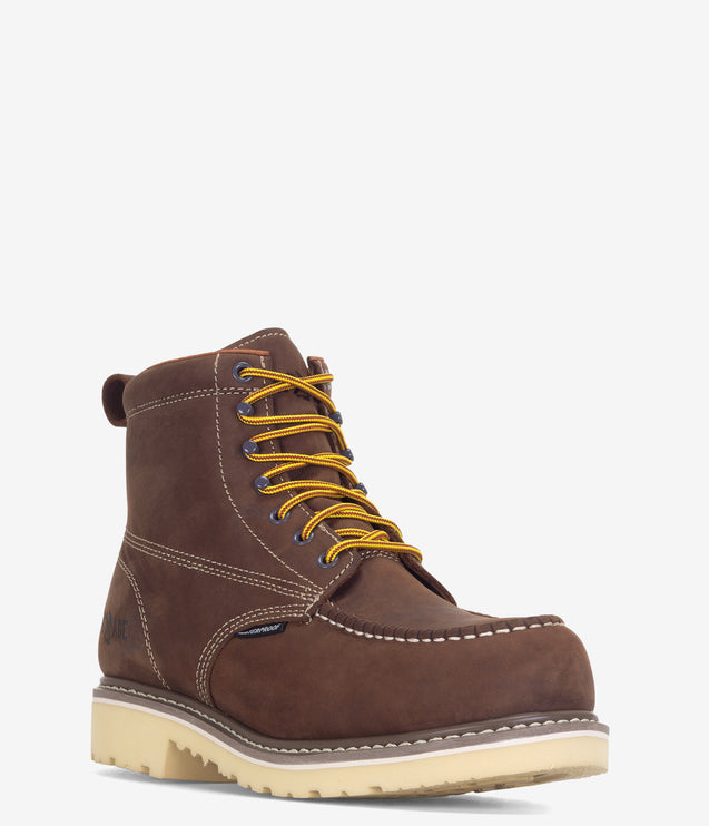 Iron Age Solidifier 6" Composite Safety Toe Waterproof Boot - Brown