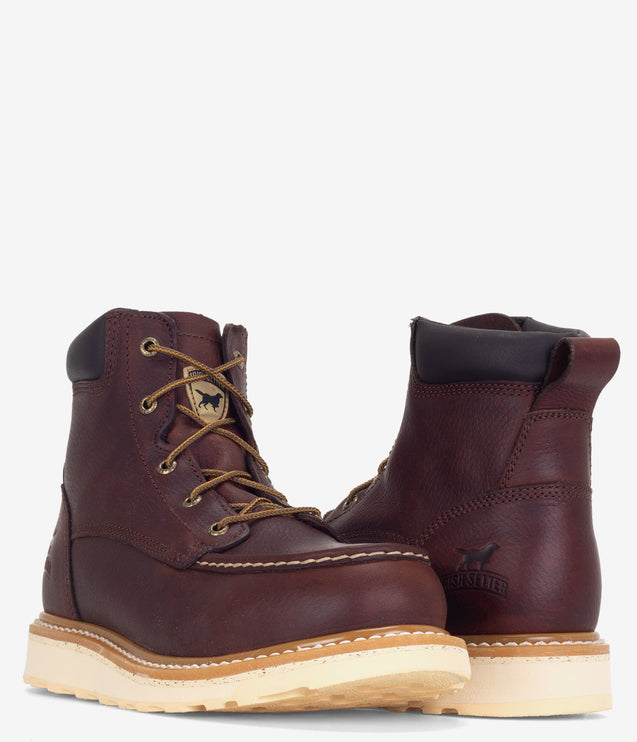 Irish Setter Ashby 6" Aluminum Safety Toe EH Boot - Brown