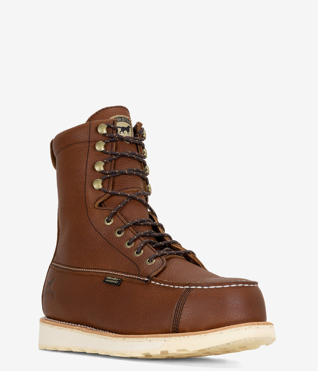 Irish Setter 8" Wingshooter Safety Toe Waterproof Boot - Tan