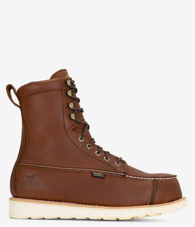 Irish Setter 8" Wingshooter Safety Toe Waterproof Boot - Tan