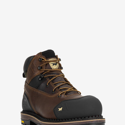 Irish Setter Edgerton XD 6" Waterproof Leather Soft Toe Boot - Brown