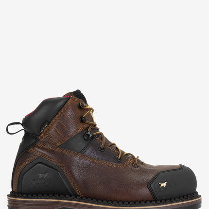 Irish Setter Edgerton XD 6" Waterproof Leather Soft Toe Boot - Brown