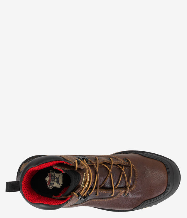 Irish Setter Edgerton XD 6" Waterproof Leather Soft Toe Boot - Brown