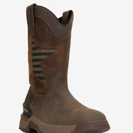 Irish Setter Two Harbors 11" Soft Toe Pull-On Boot - Brown