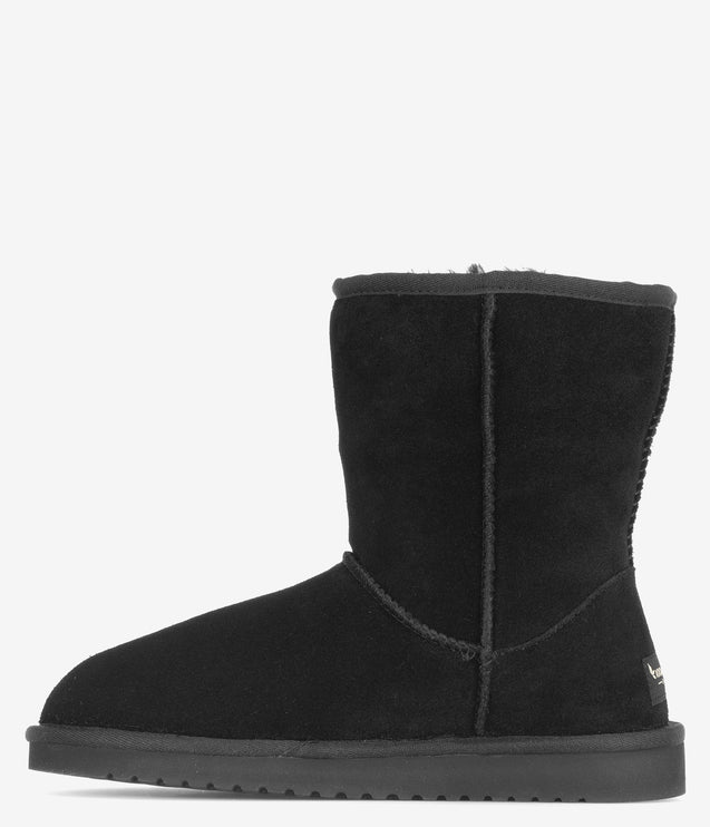 Koolaburra by UGG Victoria Short Suede Boot - Black