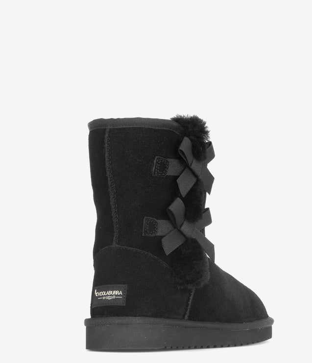 Koolaburra by UGG Victoria Short Suede Boot - Black