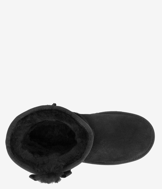 Koolaburra by UGG Victoria Short Suede Boot - Black